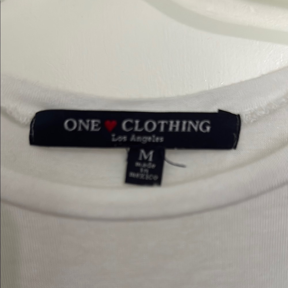 One Clothing White Graphic Tank Top - Picture 2 of 7